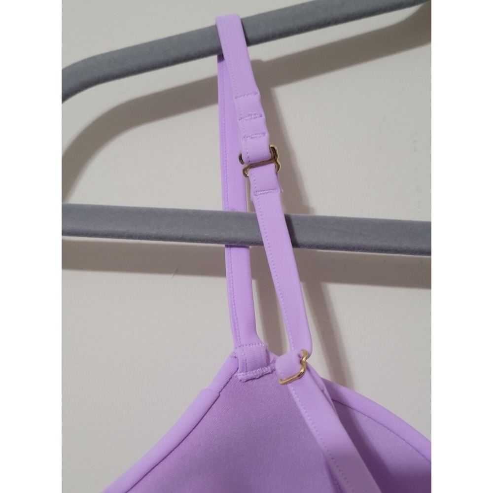 Smart & Sexy Swim Secret Convertible Push-up Bikini Top SA1002 Purple 34B NWT - Picture 4 of 8